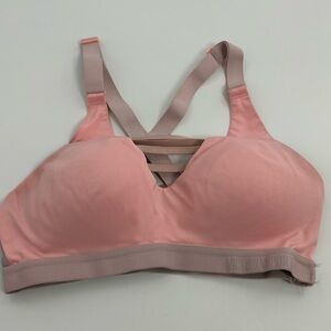 Victoria Sport VS Incredible Lightweight Colorblock Pink Max Cage Sport Bra 34B